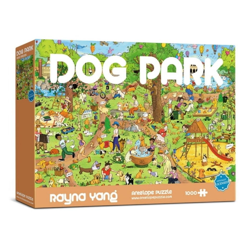 Antelope - Dog Park - 1000 Piece Jigsaw  Puzzle